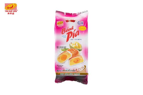 Bánh Pía Đậu Xanh Sầu Riêng 1 Trứng Tân Huê Viên - Ảnh 6