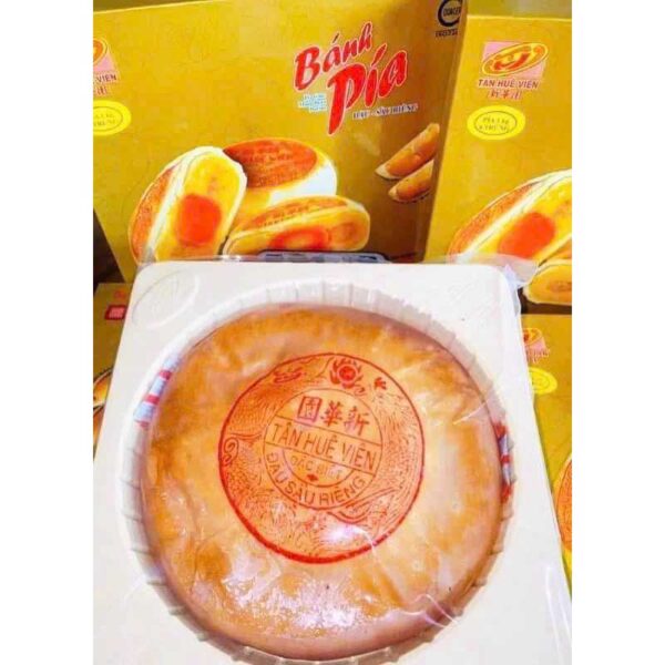 Bánh Pía Cái Đậu Xanh Sầu Riêng 8 Trứng Tân Huê Viên - Ảnh 11
