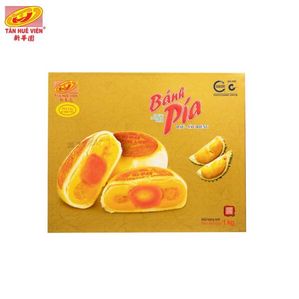 Bánh Pía Cái Đậu Xanh Sầu Riêng 8 Trứng Tân Huê Viên - Ảnh 5