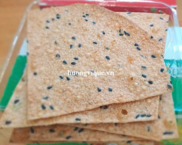 Bánh Tráng Mỹ Lồng Nước Cốt Dừa Vị Tôm Đặc Biệt Ăn Liền - Ảnh 2