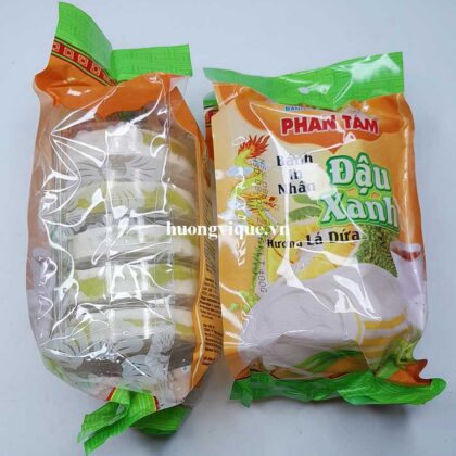 Bánh In Nhân Đậu Xanh Sầu Riêng Lá Dứa Phan Tâm