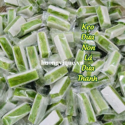 Kẹo Dừa Dứa Non Lá Dứa Thanh