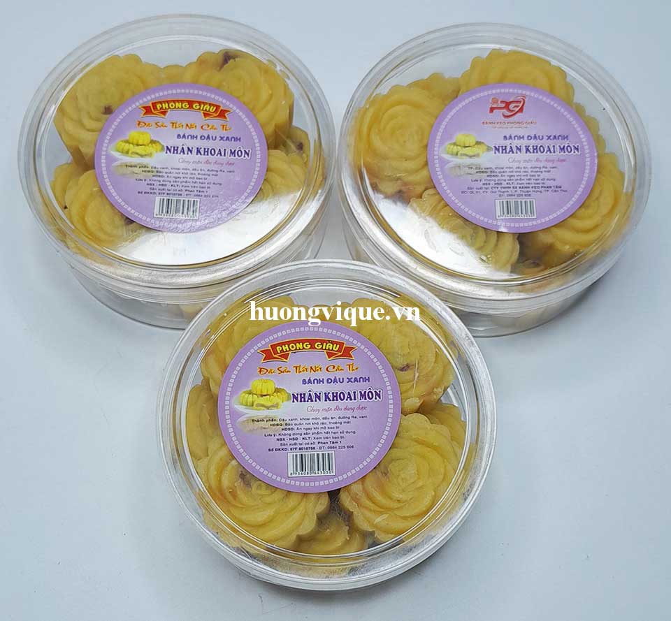 Bánh Đậu Xanh Nhân Khoai Môn - Ảnh 2