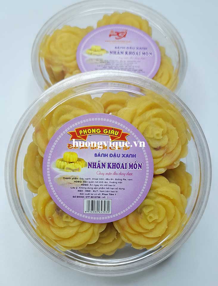Bánh Đậu Xanh Nhân Khoai Môn - Ảnh 4
