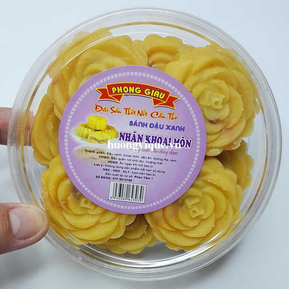 Bánh Đậu Xanh Nhân Khoai Môn - Ảnh 5