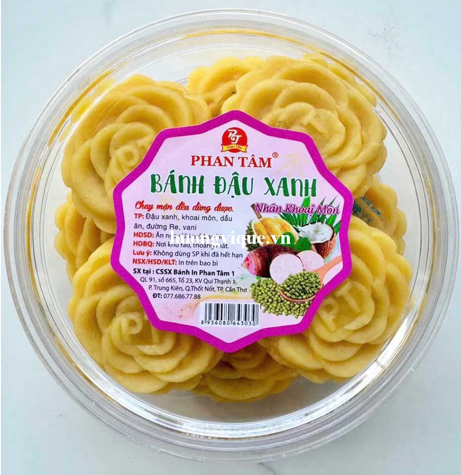 Bánh Đậu Xanh Nhân Khoai Môn - Ảnh 7