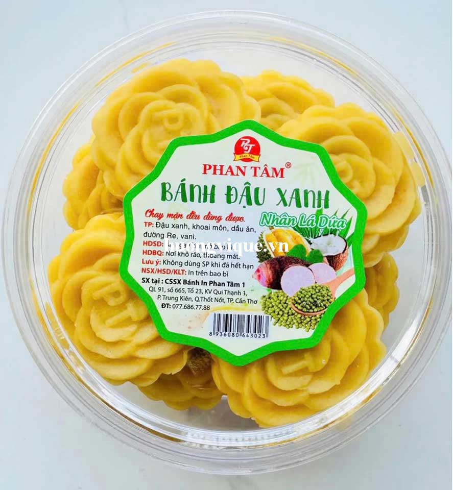 Bánh Đậu Xanh Nhân Lá Dứa - Ảnh 3