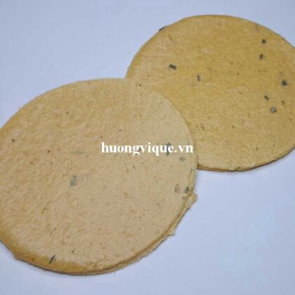 Bánh Phồng Mì Nước Cốt Dừa Phủ Hành Cơm Dừa Sơn Đốc Bến Tre