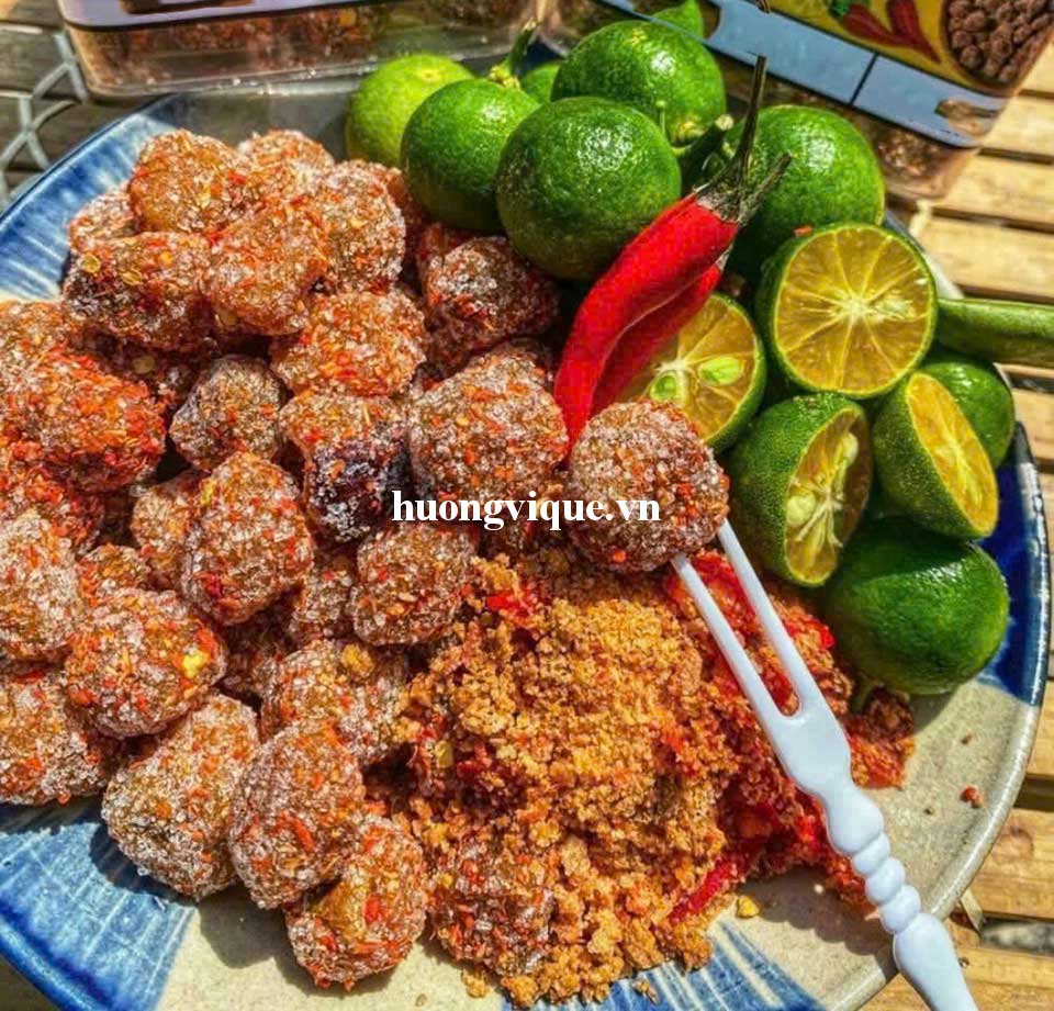 Me Sên Tắc Muối Ớt Chua Cay